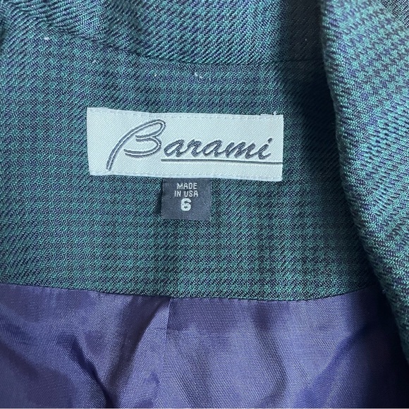 Vintage Houndstooth Double Breasted Blazer - Picture 3 of 5